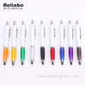 Colorful Retractable Plastic Advertising Ball Pen With Logo